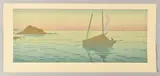 Le Soleil couchant, 1901 Planche n°2 sur 16 de la série La Féérie des heures by Henri Rivière, Lithographie en, sold Jul 2024