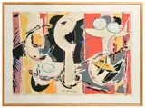 Nature morte by Claude Venard, Aquarelle et gouache, sold Jul 2024