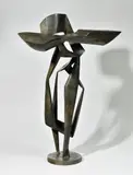 Envol by Roger Desserprit, 1958, Bronze, sold Jul 2024