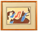 Sans titre by Marcel Caron, Gouache, sold Jul 2024