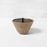Danemark Pot couvert by Arne Bang, Grès émaillé et bronze, sold Dec 2014