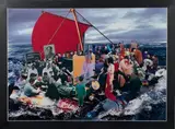 Raft of the Medusa by Hu Jieming, 2002, Photographie en couleur, sold Dec 2014
