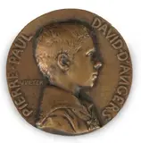 Pierre Paul David d'Angers by Victor Peter, Bronze, sold Nov 2014