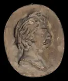 Portrait de Thomas Couture by Antoine-Augustin Préault, Plâtre patiné, sold Nov 2014