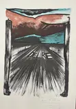 Spleen de Route by Del Re Marco Del Re, Lithographie Au crayon en bas à droite "Spleen de Route, pour Michel avec beaucoup de Cour, sold Sep 2023