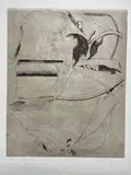 La tâche bleue by Telemaque Hervé Telemaque, 1984, Lithographie en noire et blanc Au crayon "E, sold Sep 2023