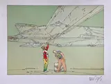 Aviateurs by Giraud Moebius - Jean Giraud, Lithographie, sold Sep 2023