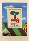Protégeons la forêt by Klasen Peter Klasen, Lithographie, sold Sep 2023
