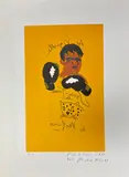 Le boxeur by Arroyo Eduardo Arroyo, Lithographie E, sold Sep 2023