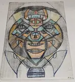Sans titre by Mirabelle Dors, Pastel sur papier Canson à grains, sold Jun 2023