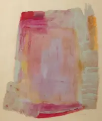 * Sans titre by Martial Raysse, 1958, Gouache sur papier, sold Jun 2023