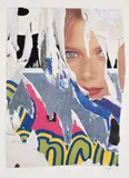Affiches lacérées n° 23 by Jacques de la Villeglé, Affiche lacérée et collée sur papier, sold Jun 2023