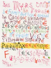 Les Murs ont la parole by Jacques de la Villeglé, 2001, Lithographie, sold Jun 2023