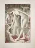 Salomé by Paul Delvaux, 1982, Lithographie, sold Jun 2023