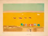Les Courses d'Alexandrie by Kees van Dongen, vers 1950, Lithographie sur papier, sold Jun 2023
