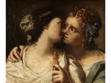 Allegorie auf die Gerechtigkeit und den Frieden by Lorenzo Pasinelli, oil on canvas, offered Mar 2026
