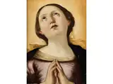 Madonna im Gebet by Guido Reni, oil on copper, sold Jun 2023