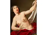 Der Selbstmord der Lucretia by Francesco Trevisani, oil on panel, offered Mar 2026