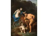 Herkules by Hendrik van Limborch, oil on panel, sold Mar 2023
