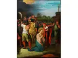 Die Heilige Katharina vor Ihrem Märtyrertod by Frans Francken Ii., oil on copper, sold Dec 2016