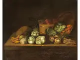 Küchenstillleben by Pietro Paolo Bonzi, oil on canvas, offered Mar 2026