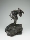 L'Iroquois by Marc-Aurèle de Foy Suzor-Coté, bronze sculpture, sold Jun 2020