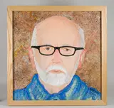 Here's Looking at You! by Joseph Hector Yvon Fafard, 2011, acrylic on Styrofoam, sold May 2020