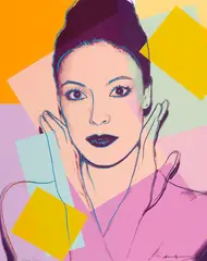 Karen Kain (F.&S. IIB.236) by Andy Warhol, screenprint with diamond dust on Lenox Museum board, sold May 2020