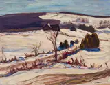 Killaloe Country by A. Y. Jackson, 1951, oil on board, sold May 2020