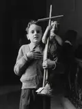 St-Jean-Baptiste by Lida Moser, gelatin silver photograph, sold Mar 2020