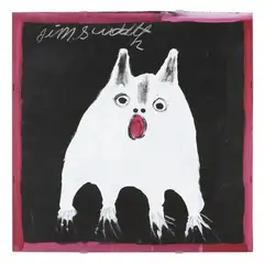 Portrait of Toto by Jimmy Lee Sudduth, House paint on board, sold Oct 2023
