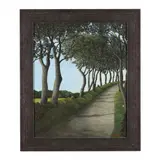 La Route Obragée by Maurice Bonnin, Oil on canvas, sold Sep 2023