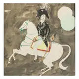 General on Horseback by Paul Lucien Dessau, Watercolor and gouache on heavy paper, sold Sep 2023