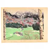 Toward April - Toward Salzberg by Maud Gatewood, Digital print, sold Sep 2023