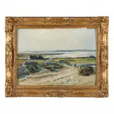 Bras de mer à la Trinité by André Dauchez, Oil on panel, sold Sep 2023