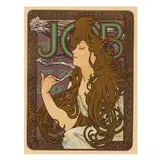 Job by Alphonse Mucha, Lithograph in colors, sold Sep 2023