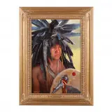 Crow Dog by Craig Tennant, Oil on linen, sold Sep 2023