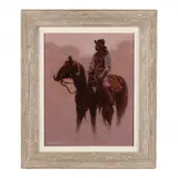 Cowboy Up by Craig Tennant, Oil on linen, sold Aug 2023