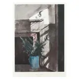 Bird in the House by Andrew Wyeth, Collotype in colors, sold Aug 2023