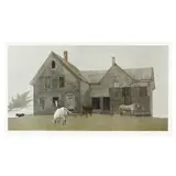 Open House by Andrew Wyeth, Collotype in colors, sold Aug 2023