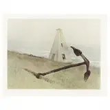 Sea Running by Andrew Wyeth, Collotype in colors, sold Aug 2023