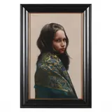 Victoria III by Alejandro Rosemberg, Oil on canvas on board, sold Aug 2023