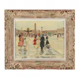 Place de la Concorde, Paris by Jean Watson, Oil on canvas, sold Aug 2023