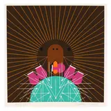 A Prickly Pear by Charley Harper, Serigraph in colors, sold Aug 2023