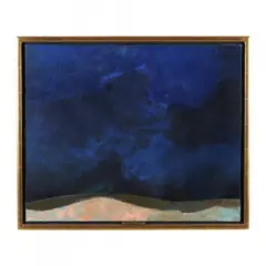 La Nuit Marine by Claude Gaveau, Oil on canvas, sold Aug 2023