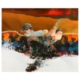 Untitled by Gary H. Ross, Watercolor and gouache on paper, sold Jul 2023