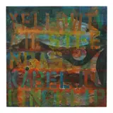 Fish Tales Orange by Jillian Goldberg, Contemporary, sold Jul 2023