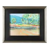 Mountain View by J.M. Henry, Oil and acrylic on canvas, sold Jul 2023
