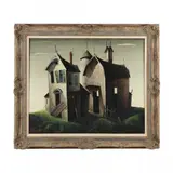 Untitled by Orville Bulman, Oil on canvas, sold Jul 2023