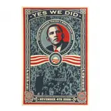 Obama: Yes We Did by Shepard Fairey, Offset lithograph in colors, sold Jul 2023